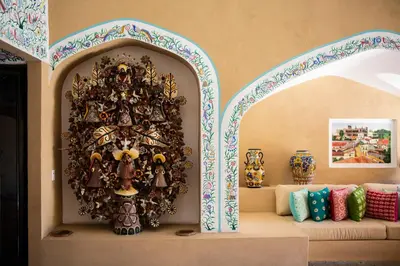 Zona de estar de Hotel Spa Posada Tlaltenango