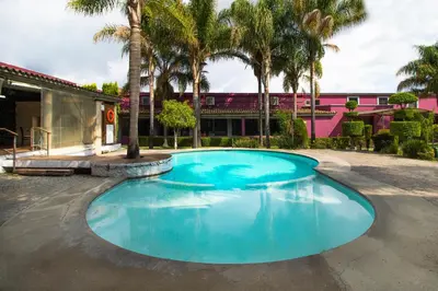 Piscina en o cerca de Hotel Las Iglesias, Cholula