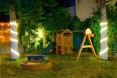 Jardín al aire libre en Puebla Inn Express