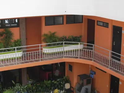 Un balcón o terraza de Hotel Playa Cristal