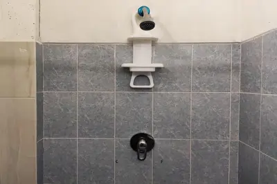 Un baño de OYO Hotel Trigos De Oro,San Luis Teolocholco Park