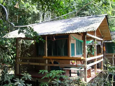Edificio en el que se encuentra el camping