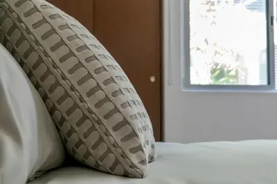 Cama o camas de una habitación en Mi Zona Lodging Xochicalco