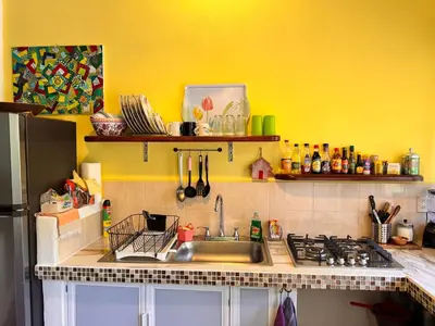 Una cocina o zona de cocina en Casa Il Tucano
