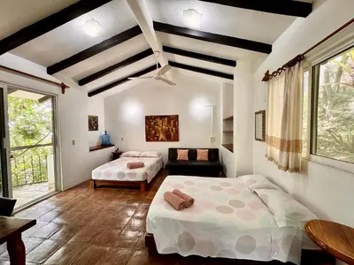 Cama o camas de una habitación en Casa Il Tucano