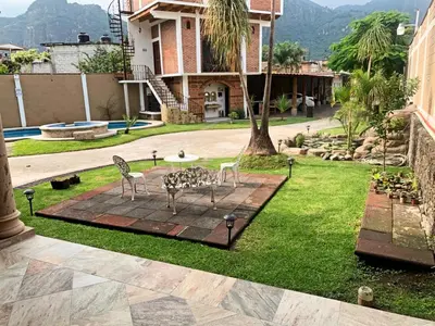 Jardín al aire libre en La Buena Suerte