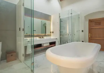 Un baño de Casa Barroca