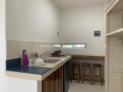 Una cocina o zona de cocina en Lidxi Rosae