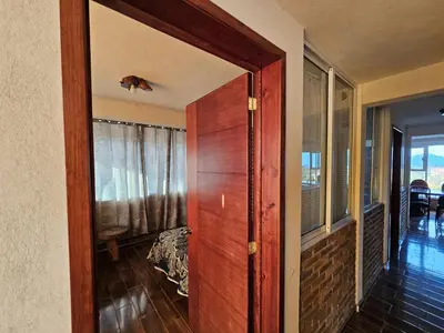 Cama o camas de una habitación en Cabañas Morales