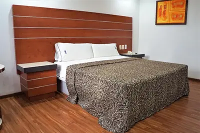 Cama o camas de una habitación en Hotel Duque