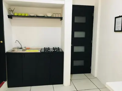 Una cocina o zona de cocina en Casa Tacuba
