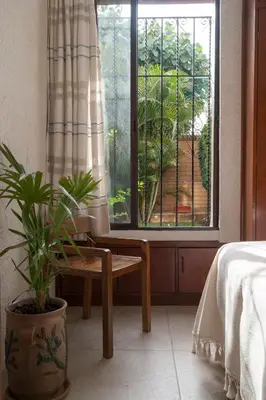 Cama o camas de una habitación en Casa Quinta Mar, Casa de campo en el Tule, Oaxaca.