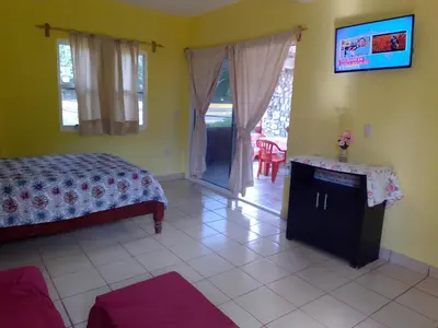 Cama o camas de una habitación en Departamento full equipped