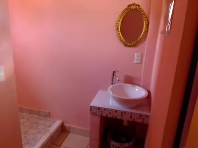 Un baño de Departamento full equipped