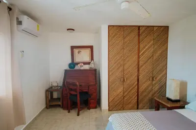 Cama o camas de una habitación en Condominio Gaudi