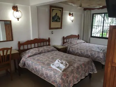 Cama o camas de una habitación en Arcos hotel