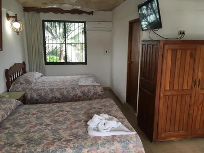 Cama o camas de una habitación en Arcos hotel