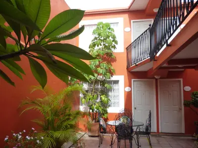 Un balcón o terraza de Hotel Camba