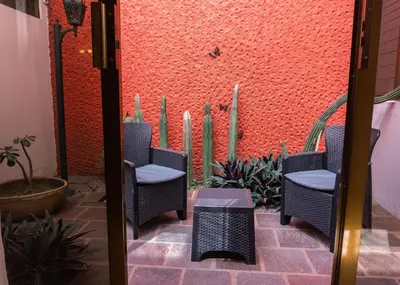 Zona de estar de Hotel Casa Pereyra