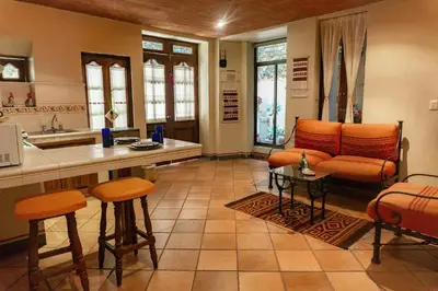 Zona de estar de Hotel Casa Pereyra
