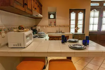 Una cocina o zona de cocina en Hotel Casa Pereyra