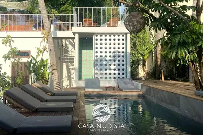 Piscina en o cerca de Casa Nudista - LGBT Hotel