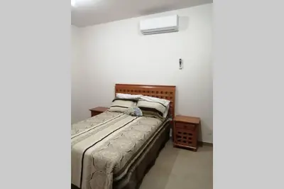 Cama o camas de una habitación en Any Mood! casa de descanso con Jacuzzi climatizado