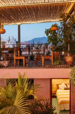 Un balcón o terraza de Boulenc Bed and Bread