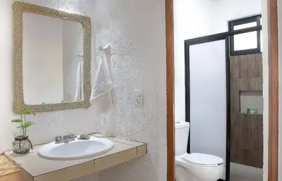 Un baño de Casa Yoo Bigu Mazunte