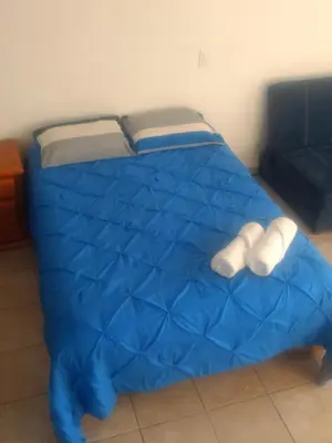 Cama o camas de una habitación en Xochimilco Hermoso Departamento Loft junto a Trajineras