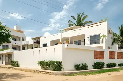 Edificio en el que se encuentra el apartamento