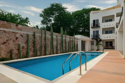 Piscina en o cerca de La Aurora Puerto Escondido