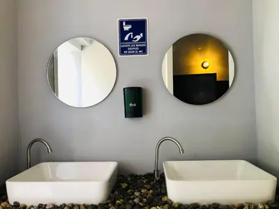 Un baño de BKL Hotel Oaxaca