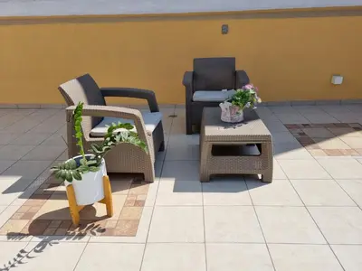 Zona de estar de Acogedor loft privado en Coyoacán