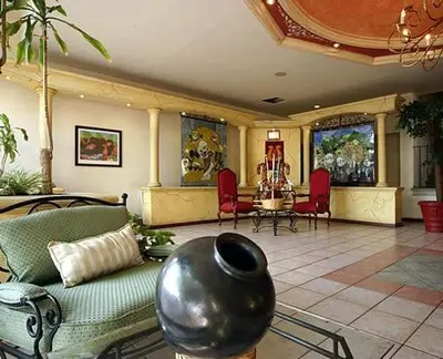Zona de estar de Hotel Calenda