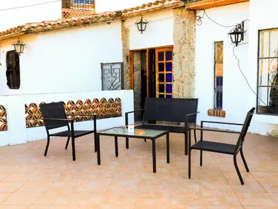 Zona de estar de Casa de las Cruces Taxco