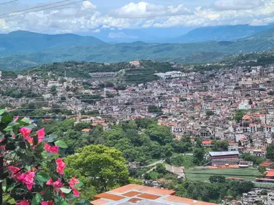 Vista general de una montaña o vista desde el hotel