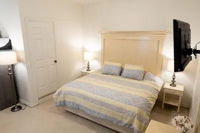 Cama o camas de una habitación en La Casa de Pino