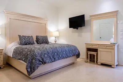 Cama o camas de una habitación en La Casa de Pino