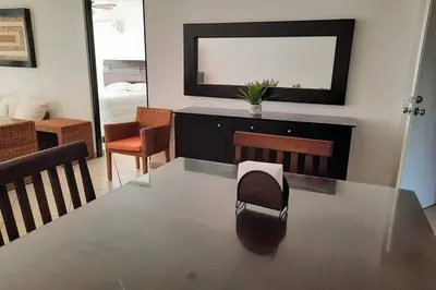 Zona de estar de Departamento 105 , paraiso del pacifico