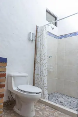Un baño de Hostal Maria Tepozteca