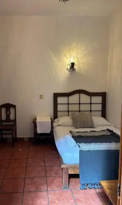 Cama o camas de una habitación en Real Santo Domingo
