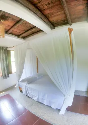 Cama o camas de una habitación en Departamentos Éxodo