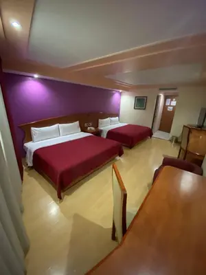 Cama o camas de una habitación en HOTEL MARIA RICO