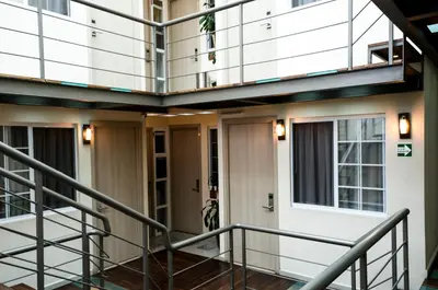 Plano de La Casa Azul (Zona de Hospitales)