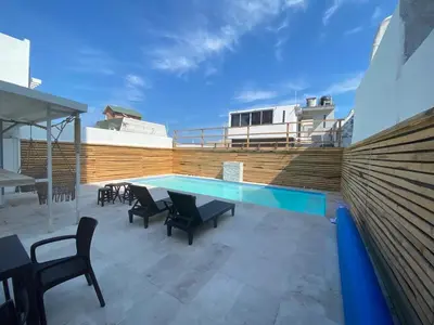 Piscina en o cerca de NUEVO Estudio en Playas Vicente Fox. ¡Excelente ubicación!