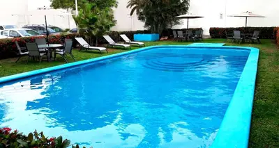 Piscina en o cerca de Hotel Arcos Aeropuerto