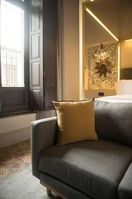 Zona de estar de Casona 142 Hotel Boutique Orizaba