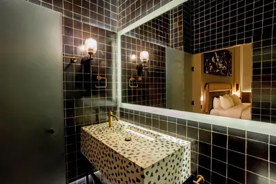 Un baño de Casona 142 Hotel Boutique Orizaba