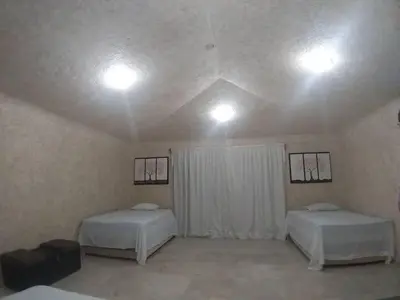 Cama o camas de una habitación en Sun Set Acapulco